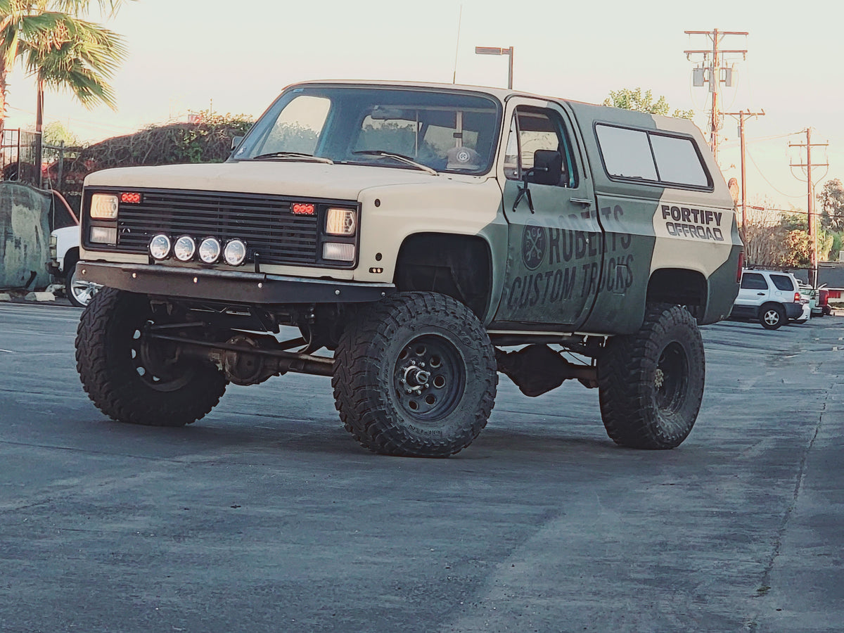 1973-1987 (91) Chevy truck Prerunner Bumper V2 – Roberts Custom Trucks